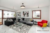 Modernisierte 3-Zi.-Whg. zentral in Leonberg - Wohnzimmer - (KI generiert)
