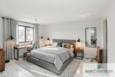 Modernisierte 3-Zi.-Whg. zentral in Leonberg - Schlafzimmer - (KI generiert)
