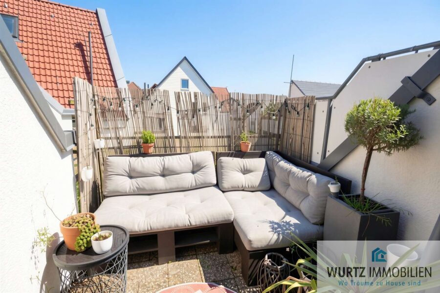 Dachterrasse - (KI generiert)