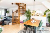 Attraktive 3,5-Zimmer-Maisonettewohnung im Herzen von Rutesheim - Wohnzimmer