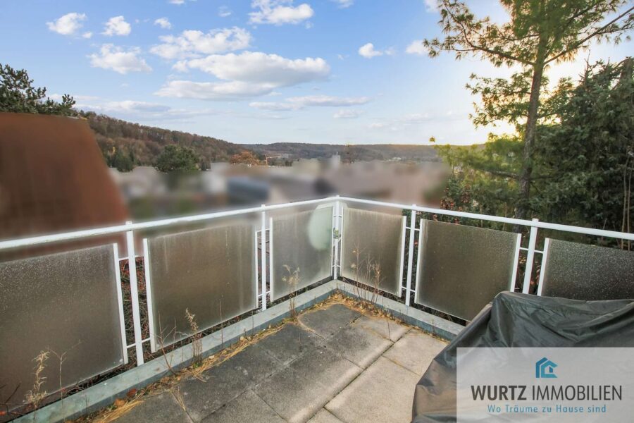Balkon 1. OG rechts (Süd-West)