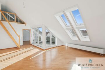 Traumhafte Dachgeschosswohnung in ruhiger, zentraler Lage, 71277 Rutesheim, Dachgeschosswohnung