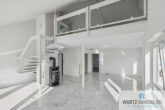 3,5-Zimmer-Maisonette-Wohnung mit Galerie und Dachterrasse - Wohnzimmer